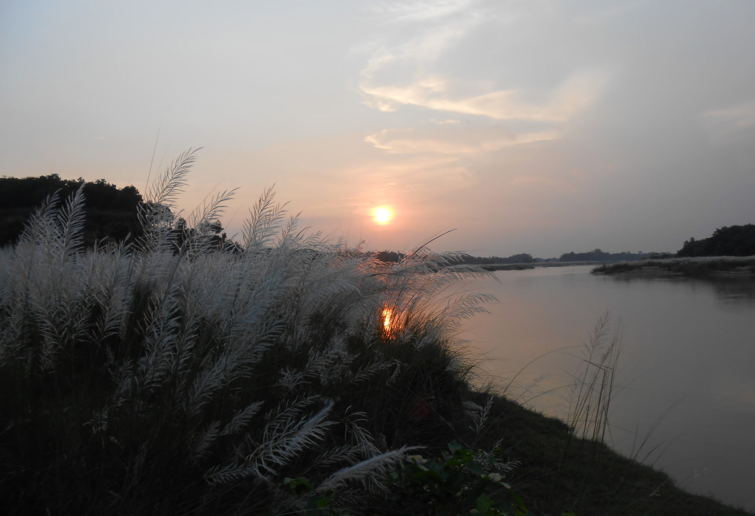 Sunset near shilabati